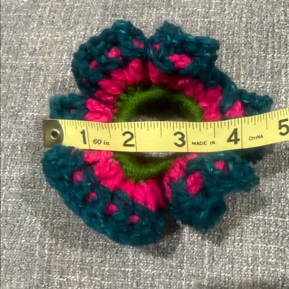 Hair Scrunchie Hand Knotted by Me